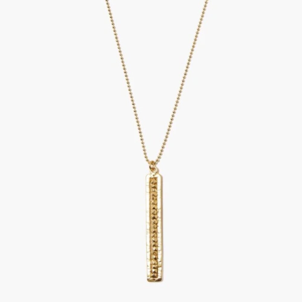 Chan Luu Sedona pendant necklace - gold plated
